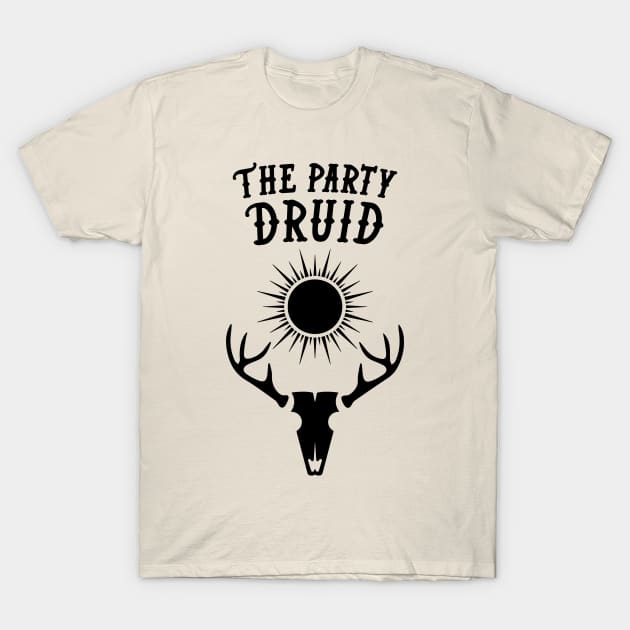 Druid Dungeons and Dragons T-Shirt by HeyListen